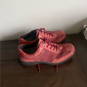 Hotter Comfort Concept “Mist” Shoes – Red Leather – Women’s 10